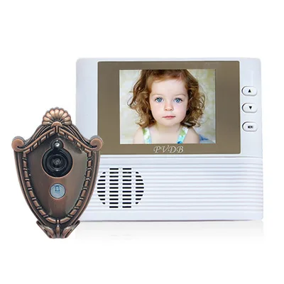 2,8 ''Lcd Цифровая Hd камера видеонаблюдения для видео двери беспроводной дверной звонок с камерой дверной глазок Wifi для посетителей alarme