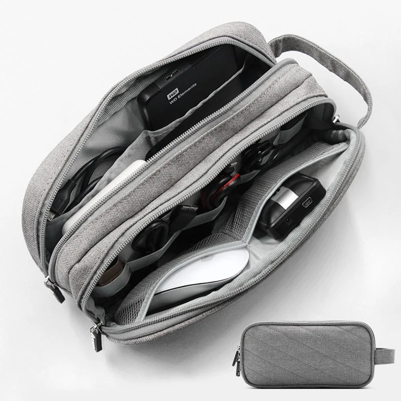 Модные дорожные цифровые аксессуары сумка для хранения большая емкость сумка для хранения IPad адаптер питания сотовый телефон Электроника сумка для хранения