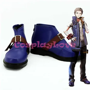 

Newest Custom Made Japanese Anime God Brendan Burdel Cosplay Boots Shoes For Christmas Halloween Festival CosplayLove