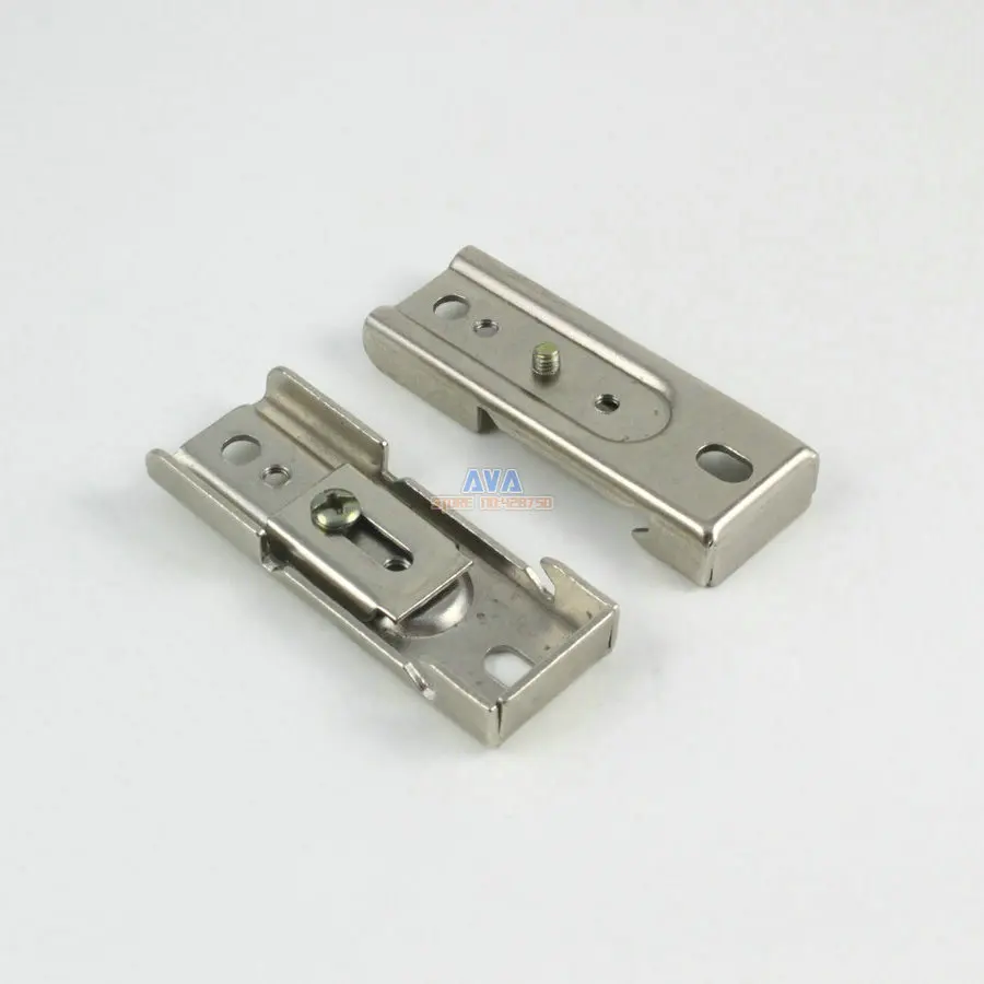 10 Pieces Curtain Track Bracket Curtain Track Brace 64x24mm