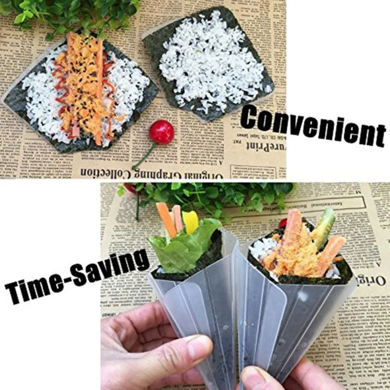 cheap Sushi Rolling Roller Mat Sushi Maker DIY And A Rice Paddle Kitchen Sushi Mat Tools
