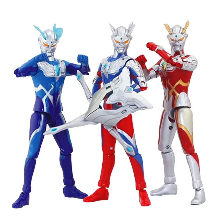 

18cm Universal superman toy set the Ultraman ZERO doll joint movable gomorra monster combination ultraman toy