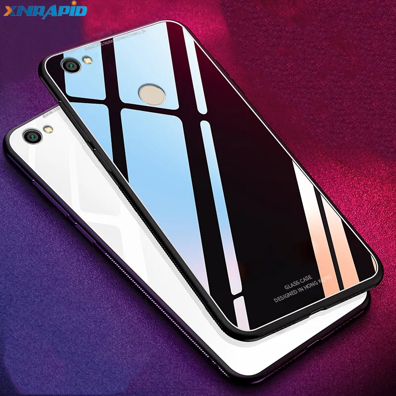 

For Xiaomi Redmi Note 5A Prime Case Tempered glass Luxury Armor Shockproof Cover Case For Xiaomi Redmi Note 5A Fundas