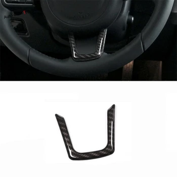 

Yimaautotrims Inner Steering Wheel Decoration Shape U Strip Cover Trim 1Pcs ABS Fit For Jaguar XF 2016 - 2019 Interior Mouldings