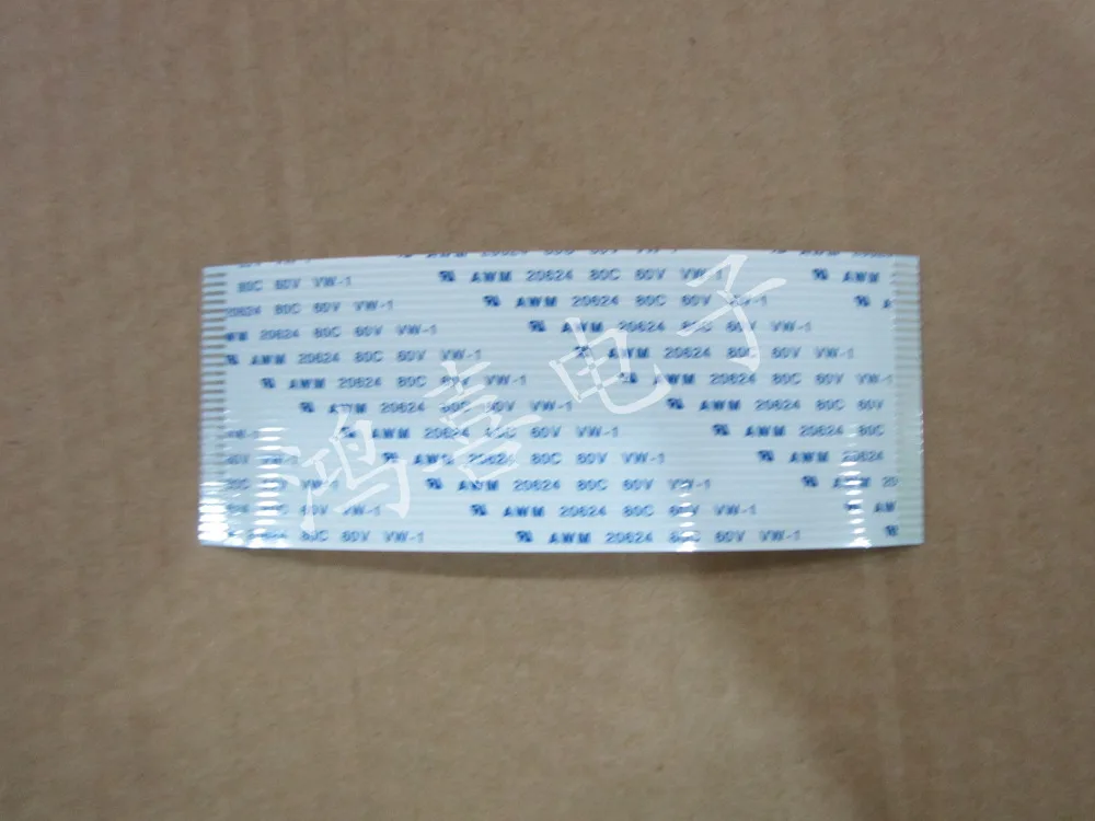 Новый AWM 20624 80C 60 в направление вперед 1 25 мм шаг 30 контактов Длина 100 FFC FPC Гибкий