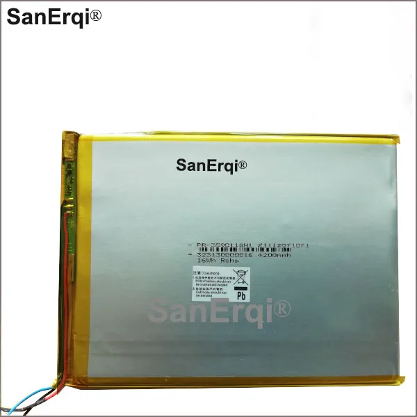 

3,7 V 3590118 4200MAH для GO GEAR Philip 7 inch pi5000 батареи