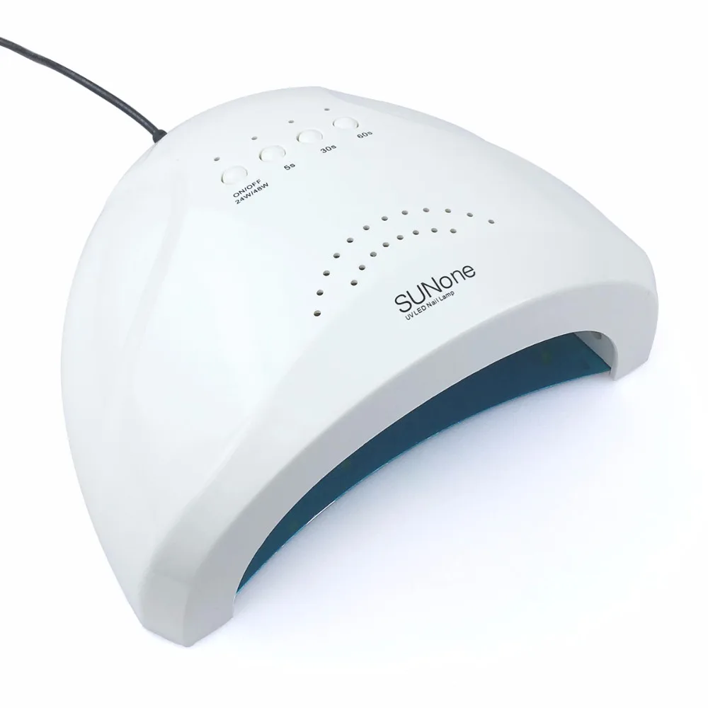 

Free shipping SUNone LED UV Nail Dryer Gel polish Curing Lamp 48W 110V-220V Nail Machine For Nail Art Tool white Light Drying
