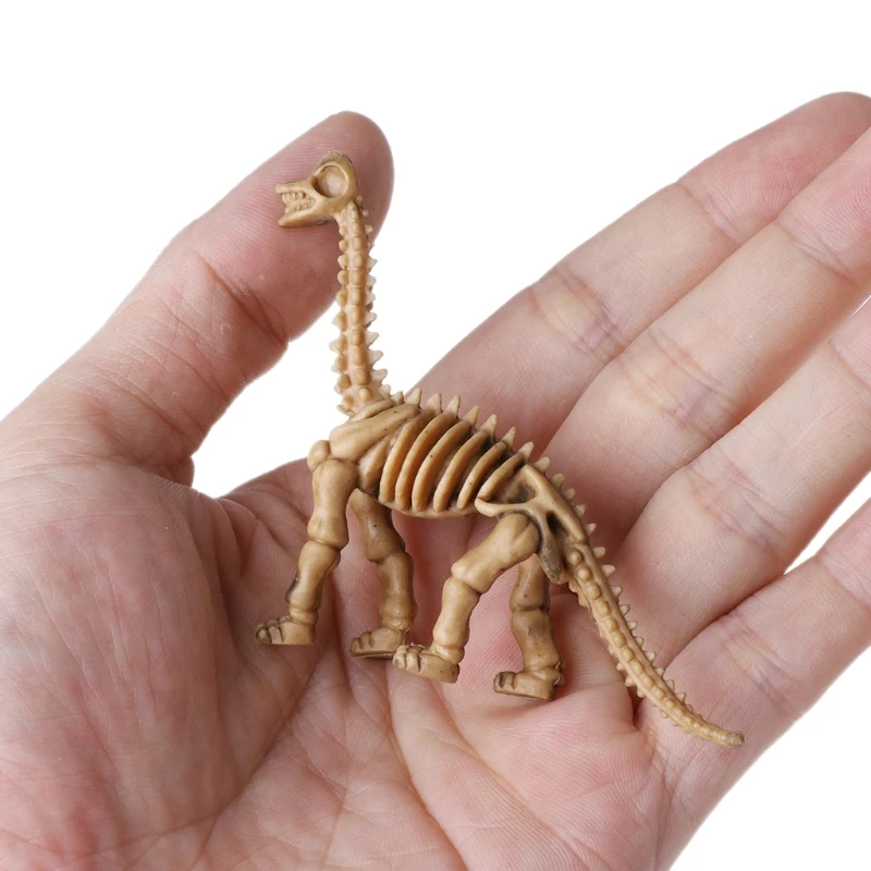 12 шт. ископаемый скелет динозавра строительные наборы фигурки Модель Образование игрушка