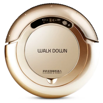 

2018 New arrival Ultra Thin Intelligent Vacuum Cleaner Sweep Floor Robot Vacuum Cleaner with Strong Suction Super Quiet Design