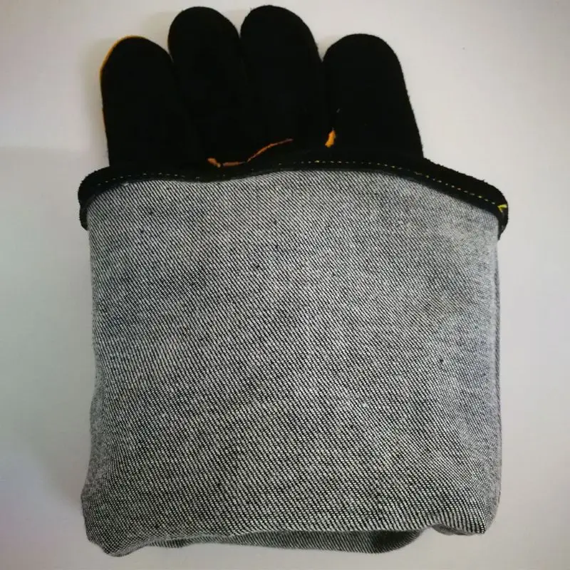 Soldagem para Churrasco Resistente ao Calor para Soldadores Par de Couro Acampamento Luvas Cozinhar Lareira Jardinagem Faça Você Mesmo Trabalho Madeira L29k 1 12 Segurança e Proteção