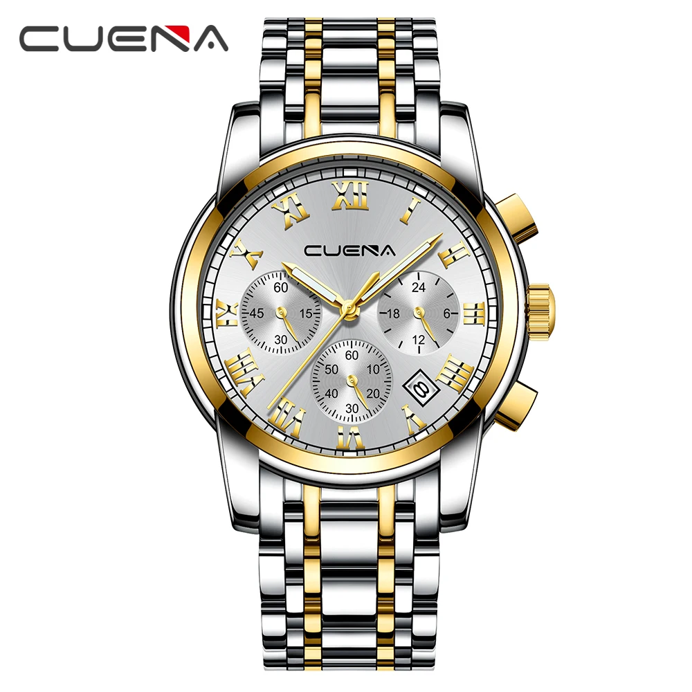 

High Quality Quartz Mens Watches Top Brand Luxury Stainless Steel Men Watch Casual Sport Male Clock Watch Relogio Masculino