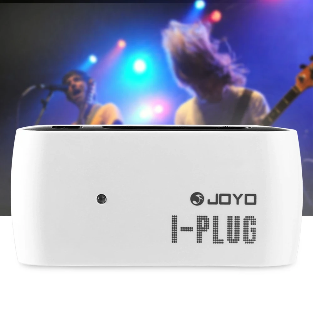 

JOYO I-plug Portable Electric Guitar Mini Headphone Amp Amplifier with Built-in Overdrive Sound Effects Multicolor