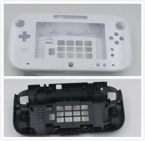 Original Without Battery Cover For Wiiu Gamepad Upper And Bottom Case Shell Housing Body Protector Cover With Logo Battery Cover Batteries Batteriesbattery Battery Battery Aliexpress