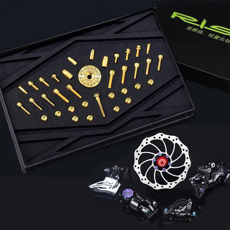 

Mountain Bike Disc Brake Clamp Device Fixed Screw Suit Bolts For Bike Accessories