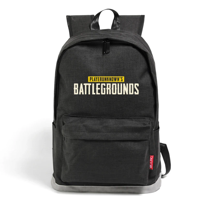  [STOCK]2018 Game PUBG Playerunknown's Battlegrounds Cosplay Backpack Unisex 4 Design For Halloween 