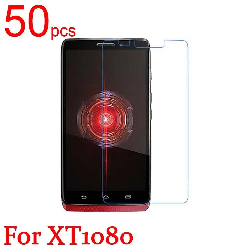 

50pcs Ultra Clear Matte Nano anti-Explosion LCD Screen Protector film Cover For Motorola Moto Droid Mini XT1080 Film + cloth