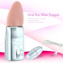 Multi-speed Vibrating Tongue Clitoral Stimulation Vibrator With Vibrating Bullet Oral G-Spot Massager Erotic Sex Toys For Woman