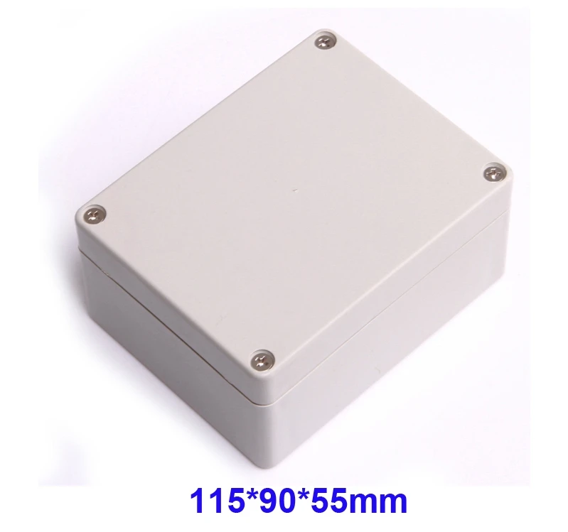 Free-Shipping-Waterproof-Plastic-Sealed-Enclosure-Case-Junction-Box-115-90-55mm