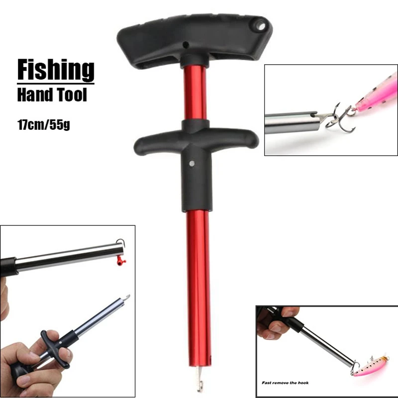 

1pcs Fishing Pliers Easy Fish Hook Remover Squeeze-Out Fish Hook Separator Tools Portable Easy Reach Injuries Fishing Hand Tools