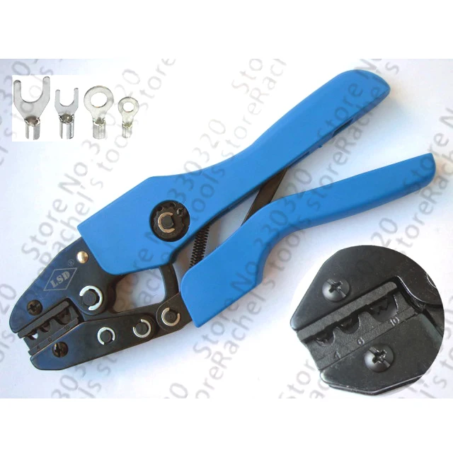 AN-102 crimping tool for non-insulated cable lug and terminal 4-10mm2 | Инструменты