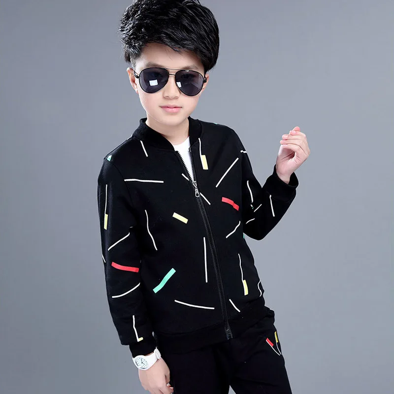 Boys Clothing Sets Spring Autumn Children Sport Suits Long Sleeve Boys Clothes 3 PCS Kids Tracksuit 4 6 8 10 11 12 13 Years