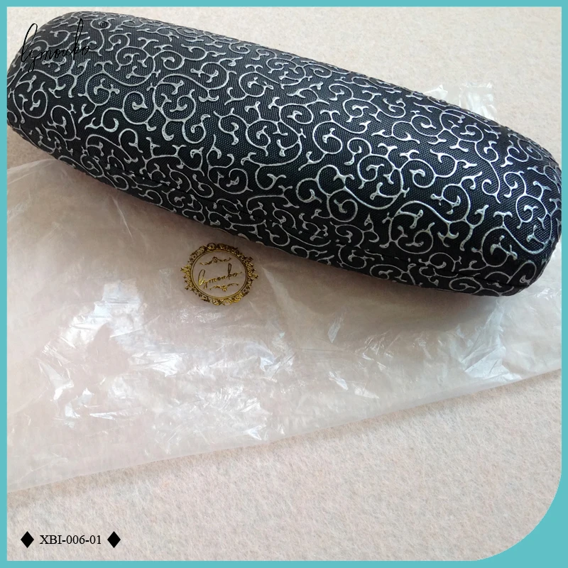 Glasses case Lymouko Dragon Pattern Reading Glasses Case for Women and Men Hard Metal Glasses Box Eyewear Accessories