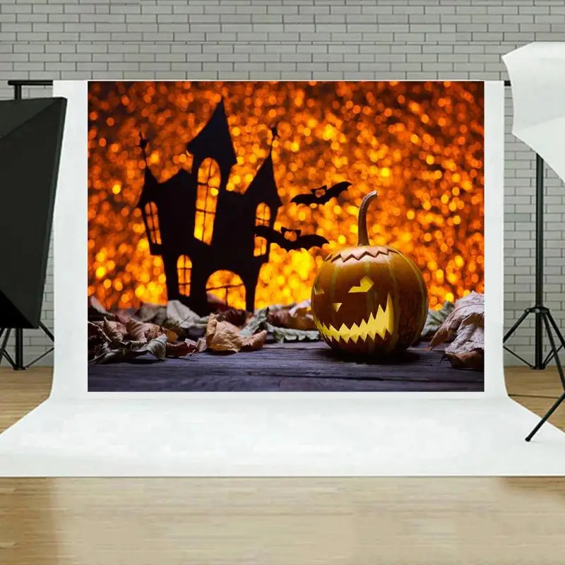 

ALLOYSEED Camera Photo Studio Background Halloween Festival Newborn Baby Vinyl Wall Photography Backdrops Photo Studio Decor