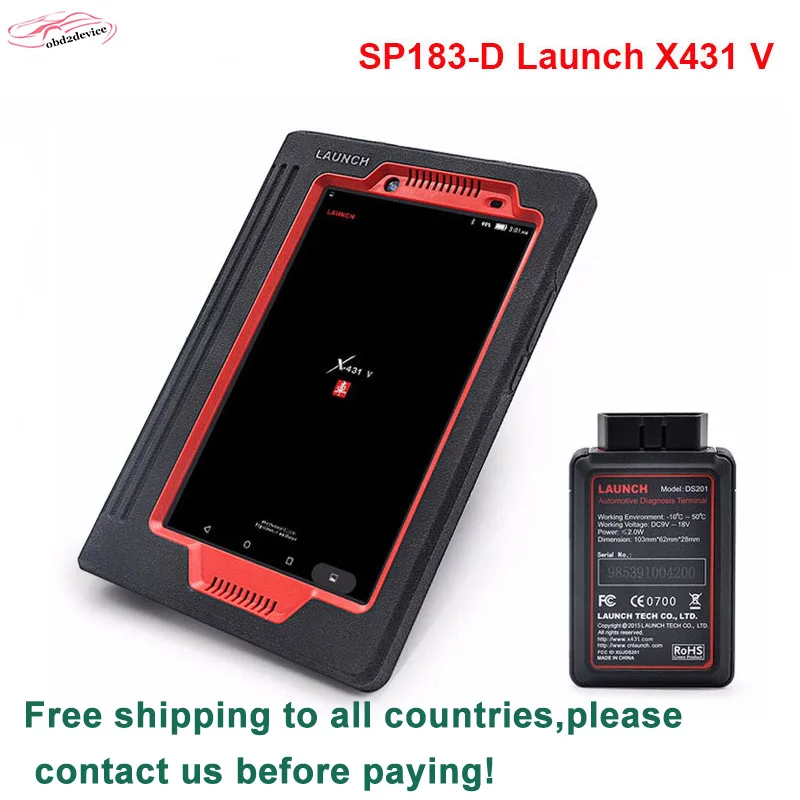 2018 100 Original Launch X431 Diagnostic Scanner With Bluetooth/Wifi