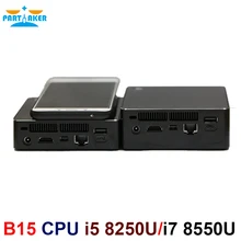 Newest Kaby Lake R 8th Gen Mini PC Win 10 Intel Core i5 8250U i7 8550U UHD Graphics 620 5G AC Wifi Bluetooth HDMI Mini Computer