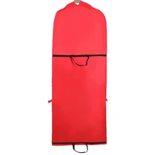 Складное свадебное платье, одежда, пылезащитные Чехлы, костюмы, платья, защитная крышка для хранения 150 см(красный