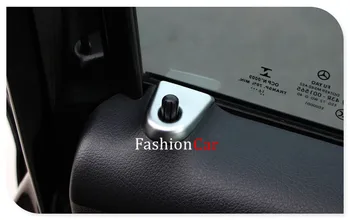 

Fit for Mercedes-Benz Vito W447 2014-2019 Car Accessories Matte Door Bolt Circle Decorative Cover Trim 2pcs (Not for V-class)