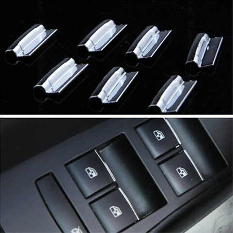 

Car styling Window buttons Stainless Steel Material For Chevrolet Cruze Malibu TRAX/For Buick Encore Excelle / Opel Mokka