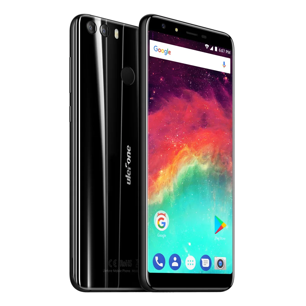 Ulefone MIX 2 5 7 дюйма HD + 18:9 экран MT6737 четырехъядерный мобильный телефон двойная задняя