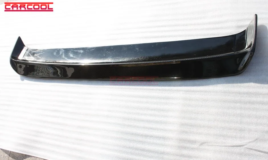 R32 GTR GTS Dmax Style Carbon Fiber Rear Boot Trunk Lip Spoiler Wing Ducktail 02
