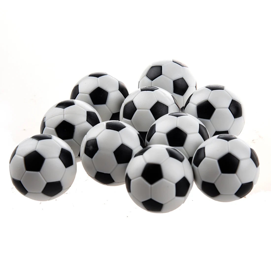 10pcs 32mm Plastic Soccer Table Foosball Ball Football