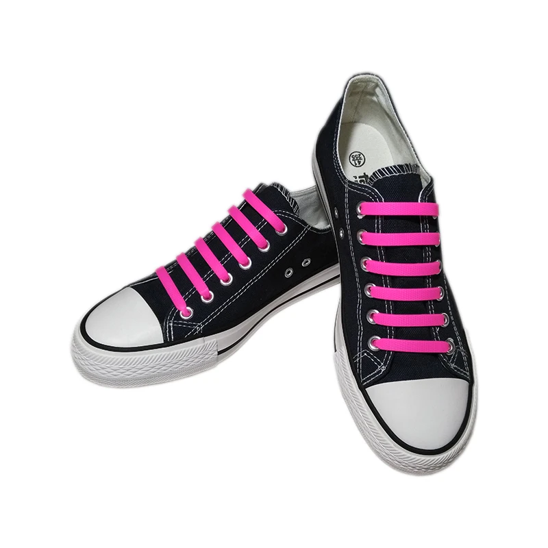 AFashion Store VIP Link Wholesale Shoelace Adult Athletic Running No Tie Shoelaces Elastic Silicone Shoe Lace Children Shoelaces (18)