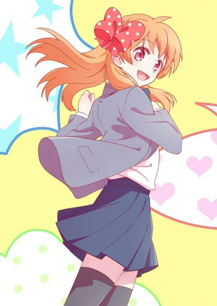 Ежемесячный костюм для девочек с надписью «gekkan Shoujo Nozaki-kun Chiyo» костюм «Сакура» Cosplaay