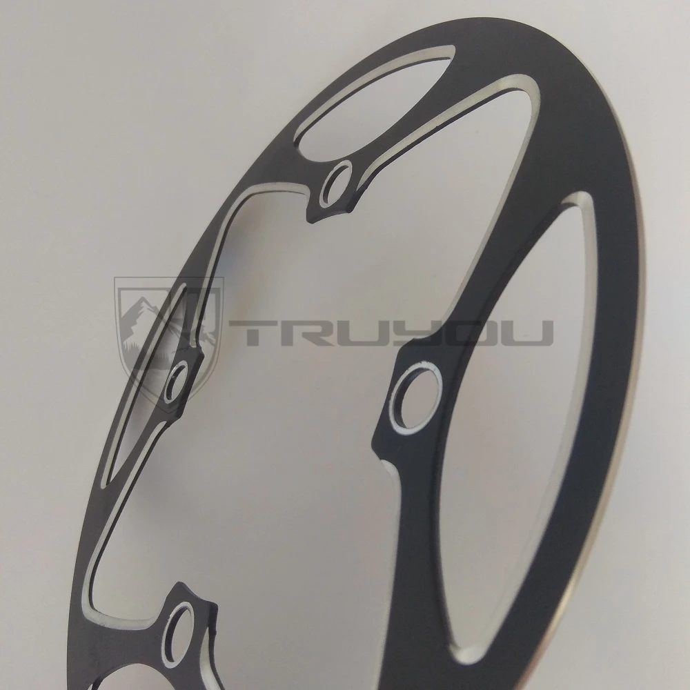 Детали для велосипеда TRUYOU, 104 мм BCD 44T 42 T, защита из алюминиевого сплава для горного велосипеда, защитное кольцо для горного велосипеда