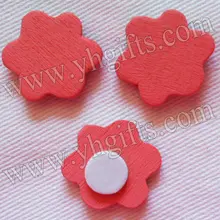 1000 шт./Партия. Деревянная розовая разноцветная мочалка наклейки, 1.8см. детские игрушки, набор для скрапбукинга, Ранние развивающие DIY. детские поделки. ремесла