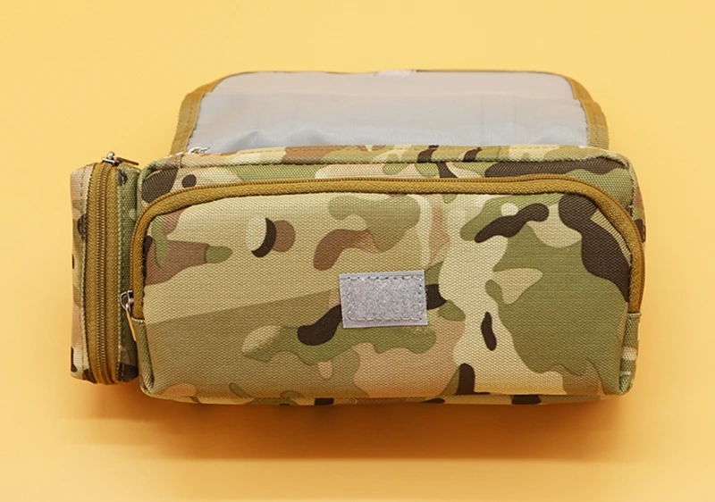 Пенал камуфляжная ткань Оксфорд многослойная канцелярская сумка multi-function pencil case