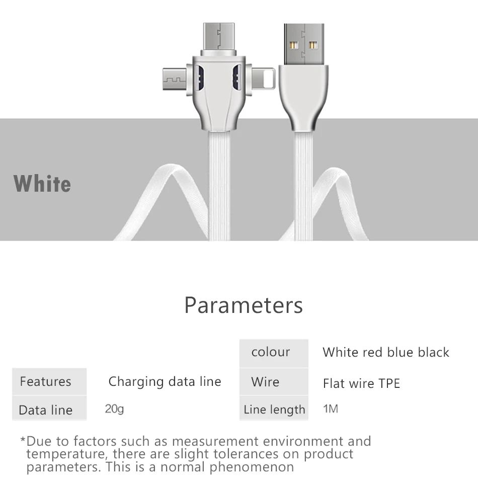 NOHON 3 in 1 USB Cable 8 Pin Micro USB Type C Cable For iPhone 8 7 Plus X XS MAX XR Fast Charging For Samsung Android Phone Cord (14)