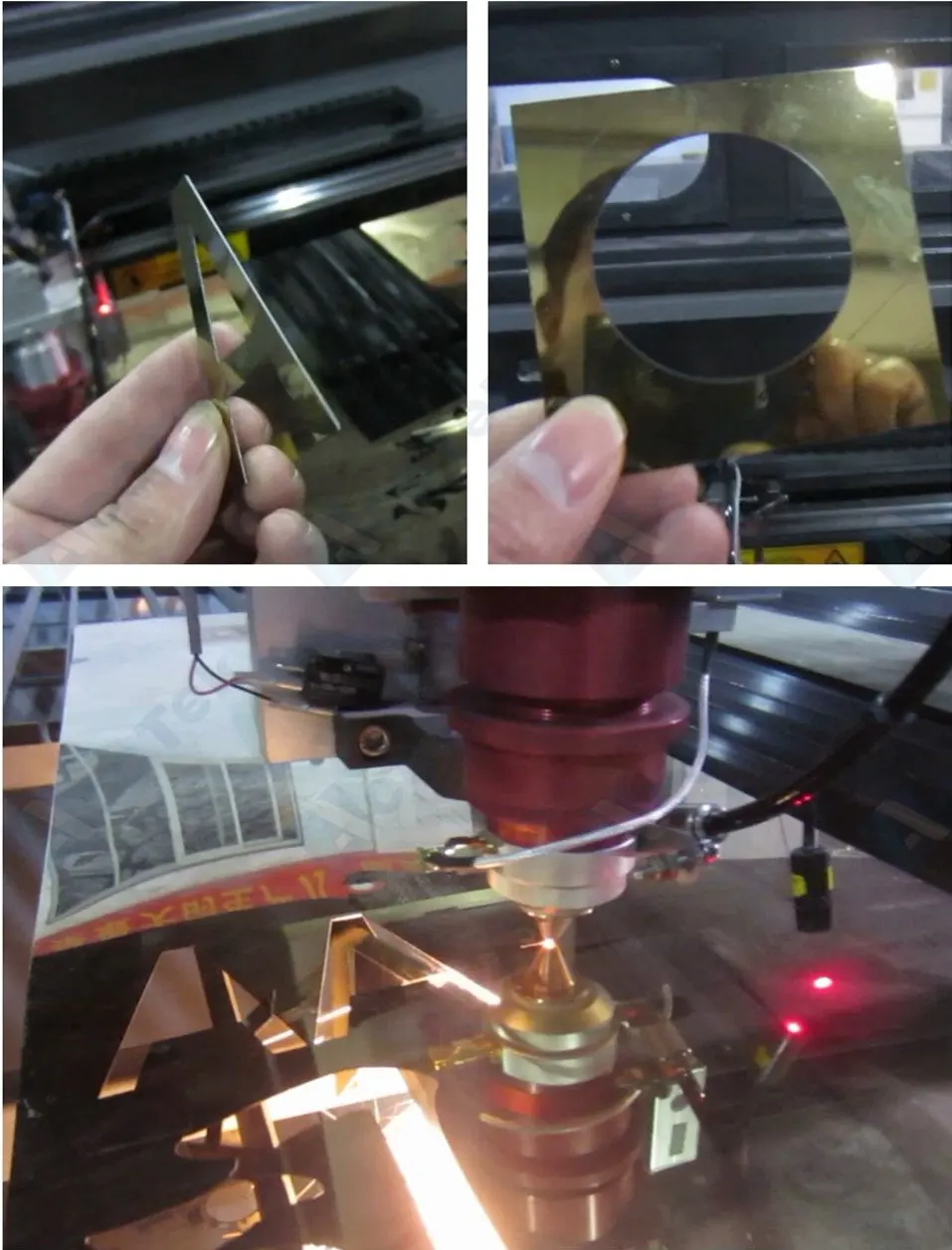 AKJ1325H steel laser cutting machine (8)