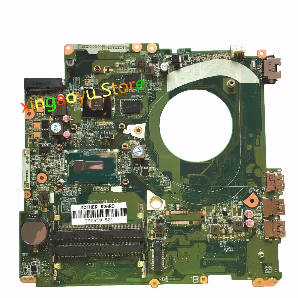 Для материнской платы ноутбука hp Envy 17-K200 15-P w i7-5500U cpu 840 M 2 GB 790959-601 790959-501 DAY11AMB6E0