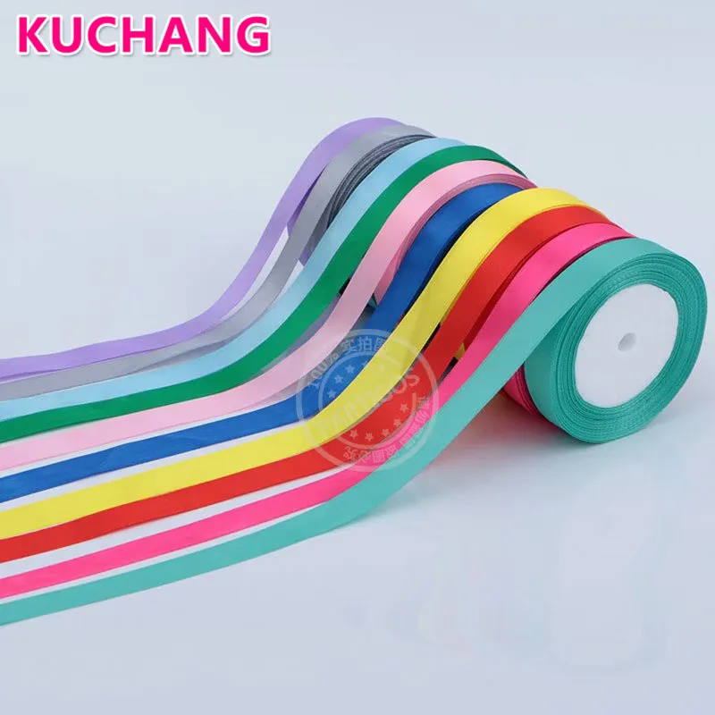 

10Colors Pretty Silk Satin Ribbon 15MM 22M Wedding Party Decoration Invitation Card Gift Wrapping Scrapbooking Supplies Riband