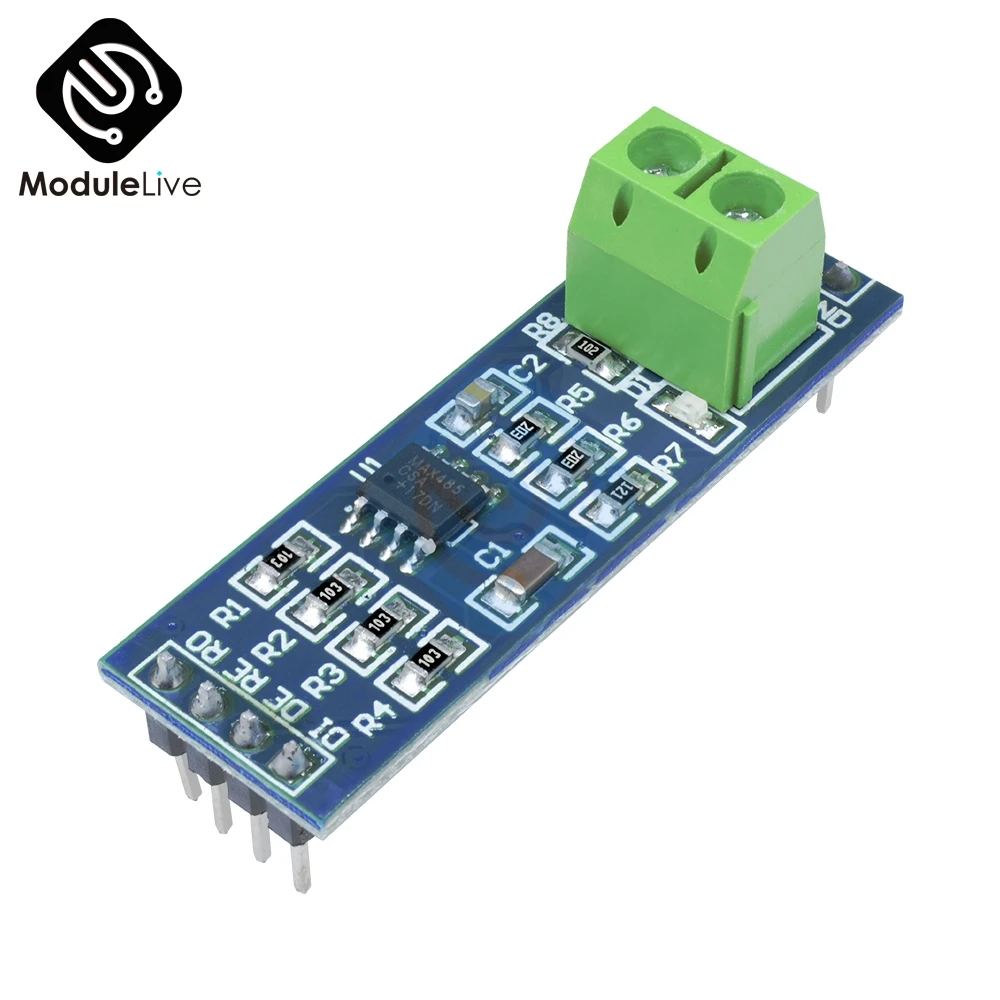 MAX485 MAX485CSA TTL плата модуля преобразователя в RS485 для Arduino микроконтроллера MCU