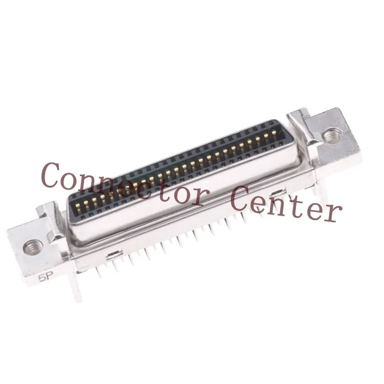 Оригинальный SCSI CN разъем 1 27 мм Шаг 50PIN правый угол 90 градусов FCI FCN 245D050 G/ч|connector