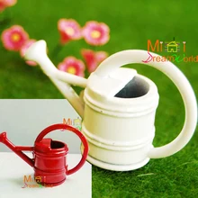 Миниатюрный Кукольный домик, Миниатюрные аксессуары для мини-мебели для полива сада