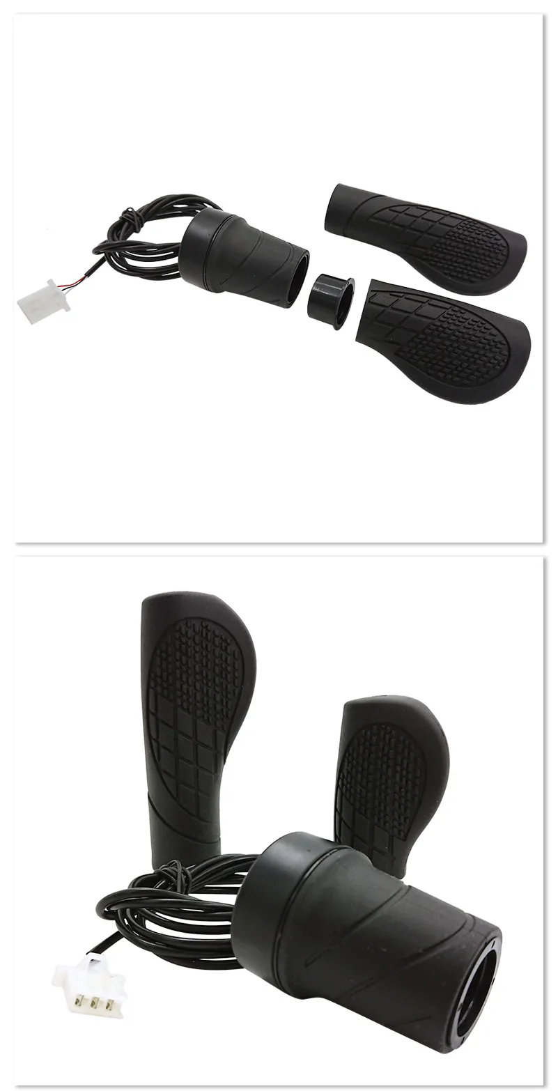 Flash Deal High quality Half Twist Throttle for 24V / 36V 48V / 60V / 72V E-bike Wuxing Brand 192X 4