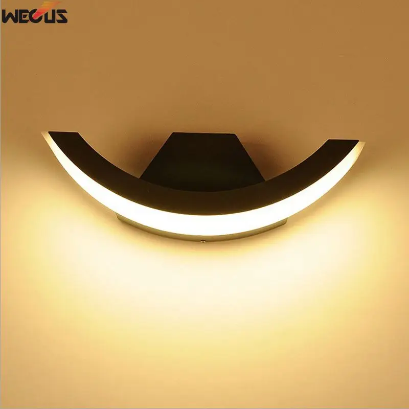 Outdoor waterproof LED wall lamp, die-cast aluminum wall lamp