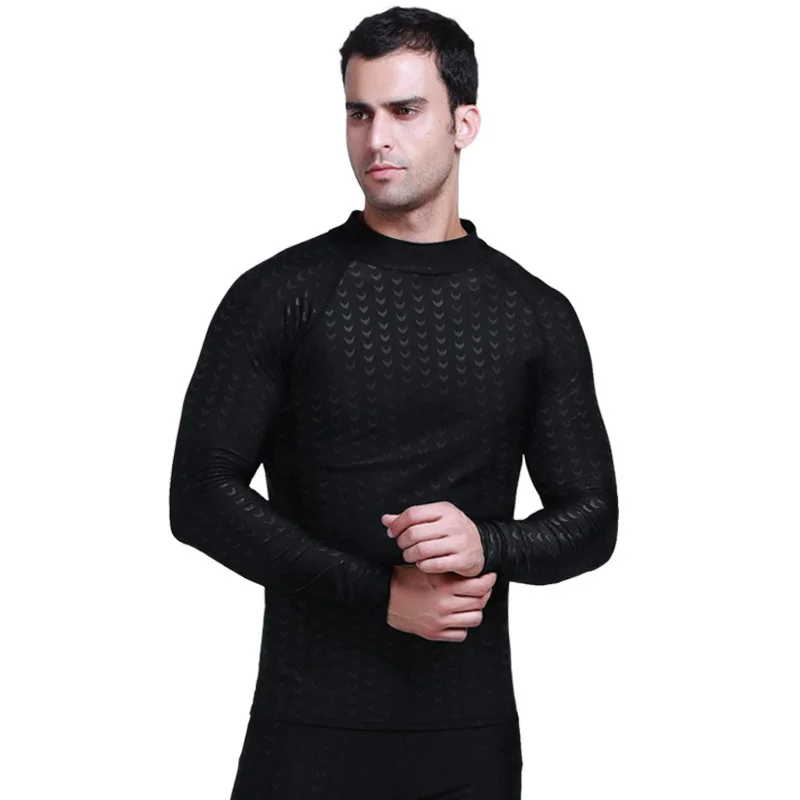 

Men Lycra Suits/Rush Guards with Long Sleeves sharkskin UPF50+ Sun Prodected Diving Suit